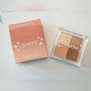 ColourPop Citrus Fizz Eyeshadow Palette Travel Quad
